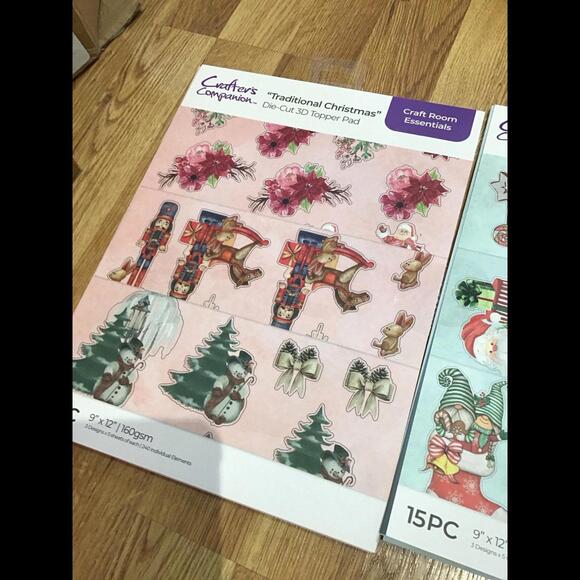 Crafters companion craft room essentials set, die cut 3 D topper pads - Picture 2 of 4
